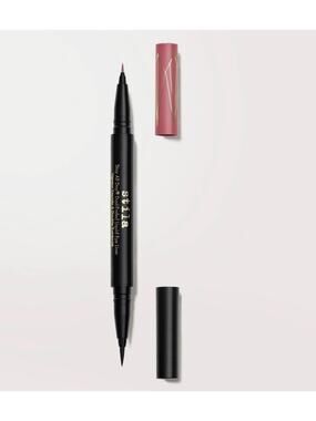 Stila Stay All Day Dual-Ended Waterproof Liquid Eye Liner Rum Punch Intense Blk